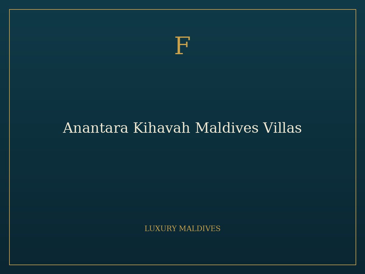 Anantara Kihavah Maldives Villas 3