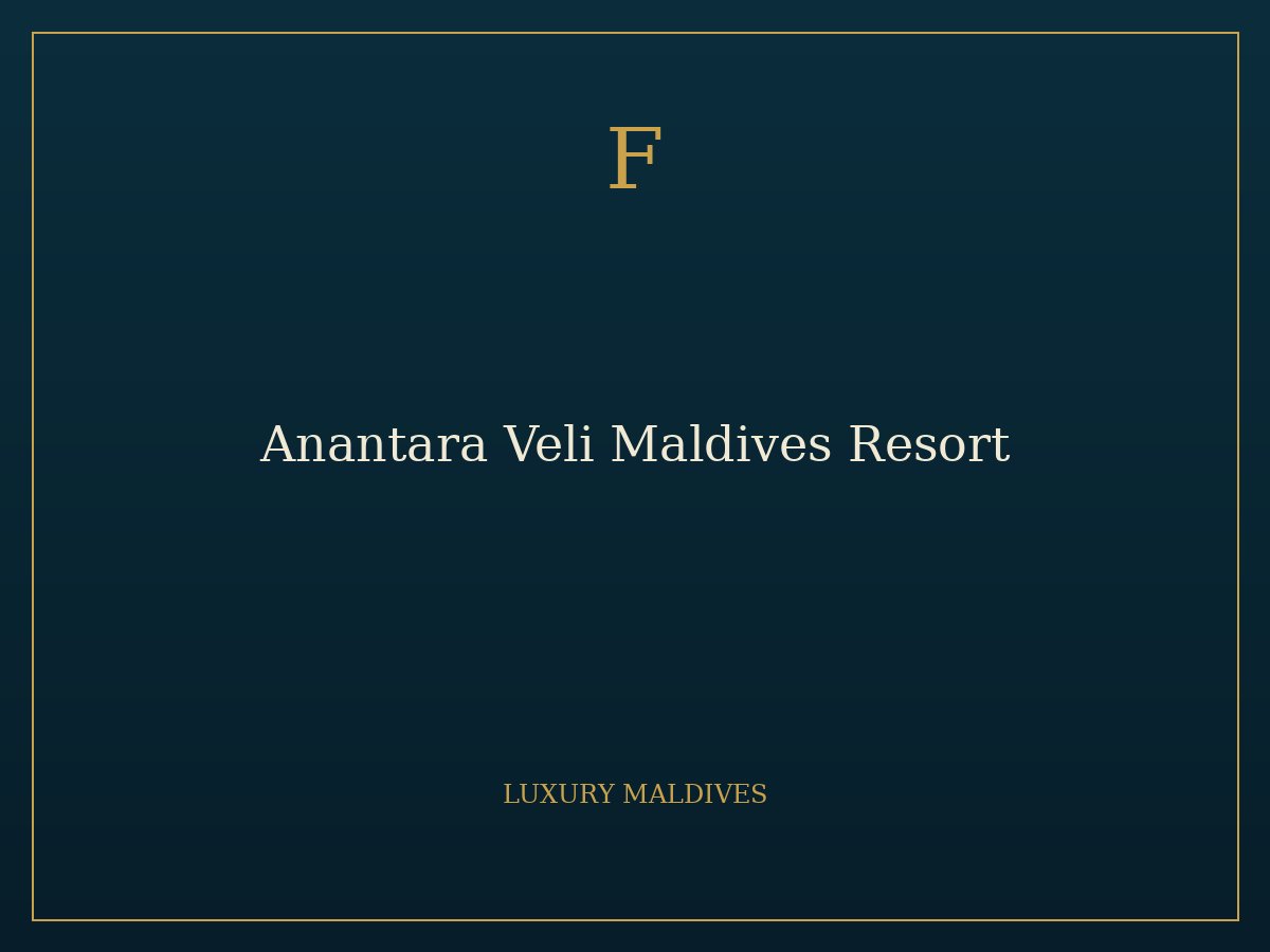 Anantara Veli Maldives Resort 2