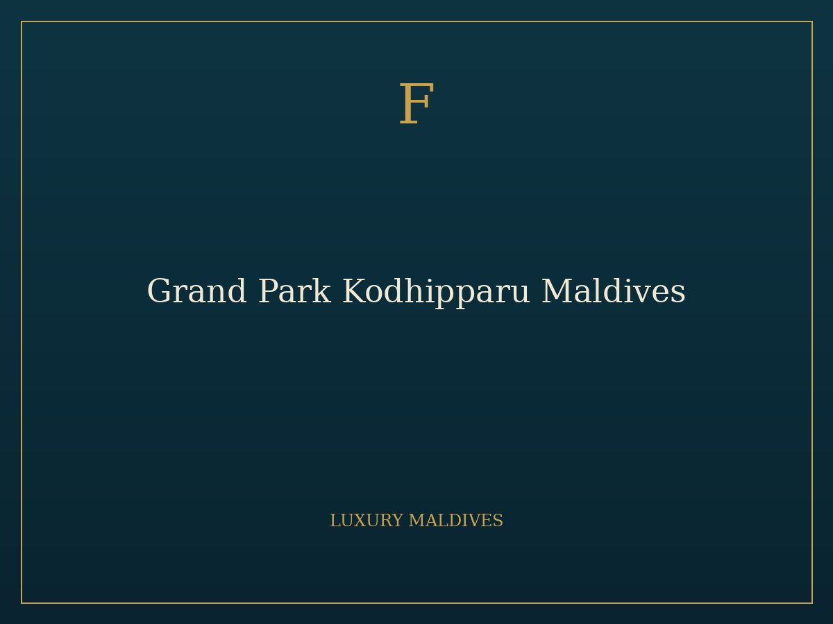 Grand Park Kodhipparu Maldives 3