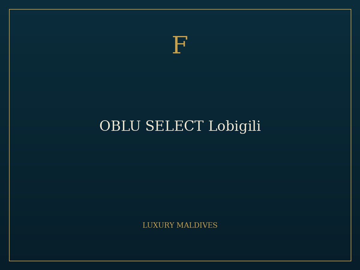 OBLU SELECT Lobigili 1